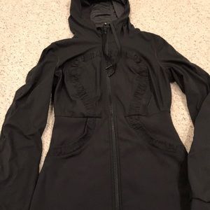 Lululemon dance studio jacket. Size 8. Color: coal